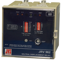 JRV 962 Neutral displacement relay