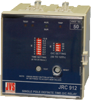 DEFINITE TIME SINGLE POLE OVER CURRENT RELAY JRC 912