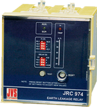 DEFINITE TIME EARTH LEAKAGE RELAY JRC 974